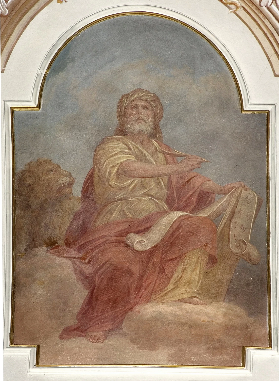 San Marco Evangelista - Chiesa di S. Lorenzo Martire, Camignone, Brescia